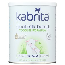 KABRITA: Goat Milk Toddler Formula Powder, 14 OZ