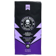 DEATH WISH COFFEE: Cofee Wb Esprss Rost Org, 14 OZ