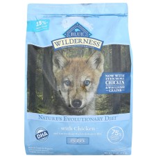 BLUE BUFFALO: Dog Food Pppy Chc Wldrns, 13 LB