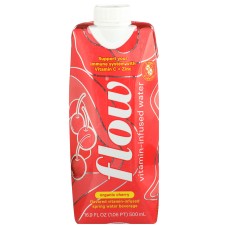 FLOW WATER: Organic Cherry Vitamin Water, 16.9 fo