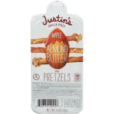 JUSTINS: Maple Almonds Nut Butter Snack Pack, 1.3 oz