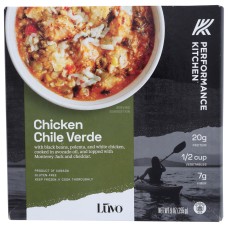 LUVO: Chicken Chile Verde Bowl, 9 oz