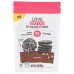LOVE GOOD FATS: Dark Chocolate Thins Almond, 96 gm