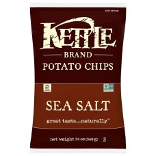 KETTLE FOODS: Sea Salt Potato Chips, 13 oz