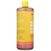 ALAFFIA: Authentic African Black Soap All In One Rosewater Peony, 32 fo