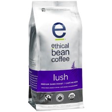 ETHICAL BEAN: Coffee Medium Dark Roast Lush, 12 oz