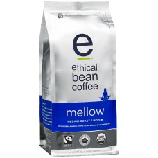 ETHICAL BEAN: Coffee Medium Roast Mellow, 12 oz
