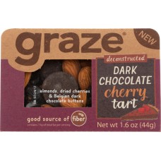 GRAZE: Snack Dark Chocolate Cherry Tart S, 1.6 oz