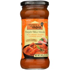 KITCHENS OF INDIA: Sauce Cooking Creamy Tomato, 12.2 oz