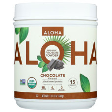 ALOHA: Protein Powder Chocolate, 19.6 oz