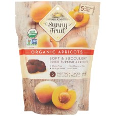 SUNNY FRUIT: Organic Dried Apricot, 8.8 oz
