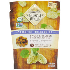 SUNNY FRUIT: Organic Dried Mulberries, 8.8 oz SUNNY FRUIT: Organic Dried Mulberries, 8.8 oz