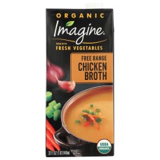 IMAGINE: Organic Free Range Chicken Broth, 32 oz