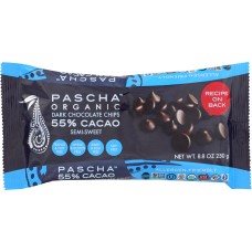PASCHA: Chocolate Baking Chip 55% Cacao, 8.8 oz
