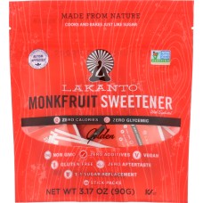 LAKANTO: Sweetener Stick Golden Fruit, 3.17 oz