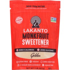 LAKANTO: Sweetener Golden Sugar Free, 16 oz