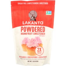 LAKANTO: Sweetener Powdered, 16 oz