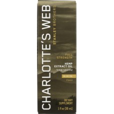 CHARLOTTES WEB: Oil Olive Full Strength, 1 oz