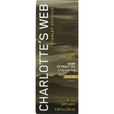 CHARLOTTES WEB: Full Strength Hemp Extract Olive Oil, 3.38 oz