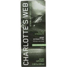 CHARLOTTES WEB: Oil Mint Choc Extra Strength, 3.38 oz