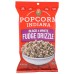 POPCORN INDIANA: Black & White Fudge Drizzle Popcorn, 6 oz