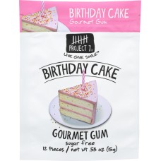 PROJECT 7: Birthday Cake Gum, 0.53 oz