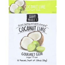 PROJECT 7: Coconut Lime Gum, 0.53 oz