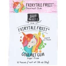 PROJECT 7: Fairytale Fruit Gourmet Gum, 0.53 oz