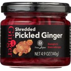 MUSO FROM JAPAN: Shredded Pickled Ginger, 4.9 oz