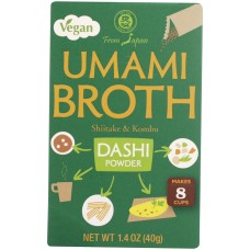 MUSO FROM JAPAN: Umami Broth Vegan Dashi Powder, 1.40 oz
