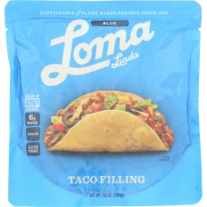 LOMA BLUE: Meat Vegetable Taco Filling, 10 oz
