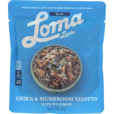 LOMA BLUE: Chicken Mushroom Risotto Soup, 10 oz