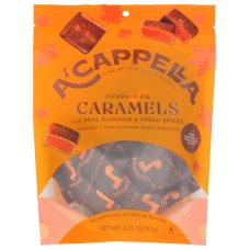 A CAPPELLA: Pumpkin Pie Caramels, 3.25 oz