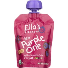 ELLAS KITCHEN: The Purple One Squished Smoothie Fruits, 3 oz