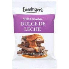 BISSINGERS: Dulce De Leche Mini Chocolate, 0.42 oz