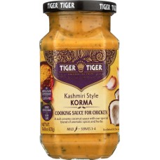 TIGER TIGER: Sauce Simmer Kashmiri Mild Korma, 14.8 oz