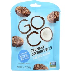GO CO: Bites Coconut Salted Cocoa, 1.4 oz