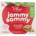 PLUM ORGANICS: Bar Jmy Smy Pntbttr Strwb, 5.15 oz