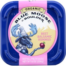 BLUE MOOSE OF BOULDER: Hummus Beet Balsamic Organic, 8 oz