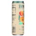 ZEVIA: Organic Black Tea Peach, 12 fo