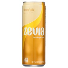 ZEVIA: Cream Soda, 12 fo