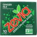 ZEVIA: Soda Ginger Ale 10 pk, 120 oz