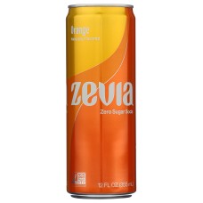 ZEVIA: Orange Soda, 12 fo