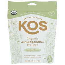 KOS: Superfood Ashwagndha Pwd, 6.2 OZ