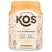 KOS: Chocolate Peanut Butter Organic Plant Protein, 20.6 oz