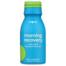 MORE LABS: Shot Morning Recovery Lemon Ginger, 3.4 oz