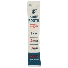 BARE BONES: Broth Bone Beef Stck Sngl, 0.5 oz