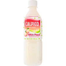 CALPICO: Non-Carbonated Soft Drinks White Peach, 16.9 fo