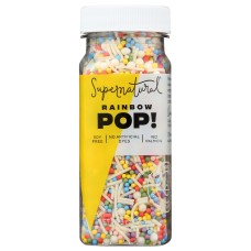 SUPERNATURAL: Rainbow Pop Sprinkles, 3 oz