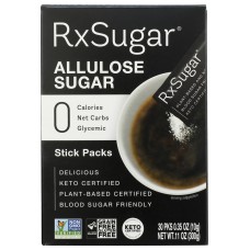 RXSUGAR: Sweetener Granular Sticks, 11 oz
